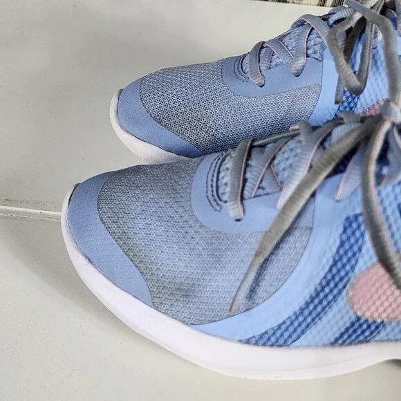 Nike Revolution 4 Light Blue Girls Size US 7Y Running Sneakers Shoes BV7441-400 - Picture 2 of 12